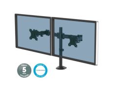 Soporte de Mesa para 2 Monitores Fellowes 8502601 - hasta 8kg