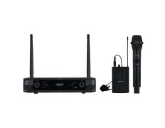 Micrófono Inalámbrico Doble Mano y Petaca UHF Fonestar SONAIR-2MP