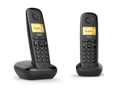Gigaset A270 Duo Teléfono DECT/analógico Negro - Teléfono - Negro