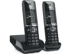 Teléfono Inalámbrico Gigaset Comfort 550/ Pack DUO - Negro
