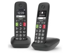 Teléfono Inalámbrico Gigaset E290/ Pack DUO - Negro