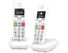 Teléfono Inalámbrico Gigaset E290/ Pack DUO - Blanco