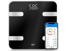 Báscula de Baño GKL Fitblue 300 Black - Monitorea Peso con Precisión en Casa