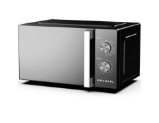 Microondas Grunkel MWG-20ESPEJO 800W Capacidad 20L Función Grill - Negro