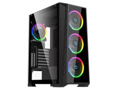 Caja Gaming Hiditec MH12 GLASS Semitorre