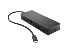 Docking USB Tipo-C HP - Conexiones: 1xUSB Tipo-C, 2xUSB, 1xHDMI 4K, 1xDisplayPort, 1xRJ45