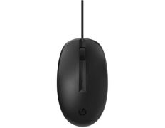 Ratón HP 125/ Hasta 1200 DPI - Negro