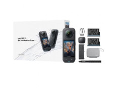 Cámara Digital Deportiva Insta360 X5 - Kit Esencial con Ángulo de Visión 360º - 8K