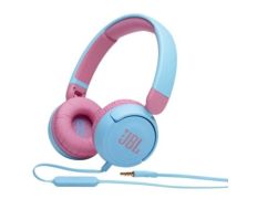 HEADSET JBL JR310-BL/PK BT 5.2 LIGEROS PLEAGBLES JACK 3.5mm COLOR AZUL Y ROSA - Azules y Rosas