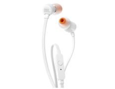 Auriculares Intrauditivos JBL Tune 110/ con Micrófono/ Jack 3.5/ Blancos - Blancos