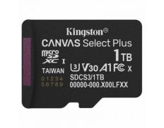 Tarjeta de Memoria Kingston CANVAS Select Plus 1TB microSD XC/ Clase 10