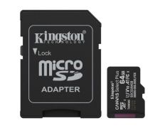Tarjeta MicroSD Kingston CANVAS Select Plus 64GB XC con Adaptador - Clase 10