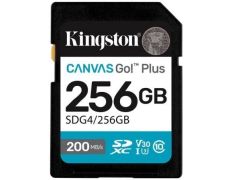 Tarjeta de Memoria Kingston CANVAS Go! Plus 256GB SD XC Clase 10