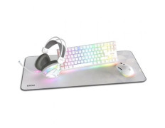 Pack Gaming Krom Klass - Teclado RGB + Ratón Óptico RGB + Alfombrilla + Auriculares RGB