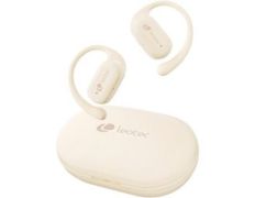 Auriculares Deportivos Bluetooth Leotec Open Air Zenith Sport con estuche de carga/ Autonomía 6.5h - Beige