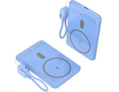 Powerbank Leotec LEPOWW20W5B Azul 5000mAh Wireless 20W