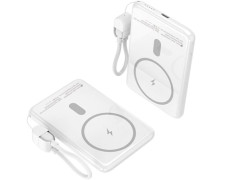 Powerbank Leotec LEPOWW20W5W 5000mAh Blanco Inalámbrico