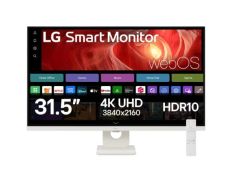 Smart Monitor LG 32U721SA-W - 31.5" 4K Multimedia Smart TV