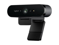 Webcam Logitech Brío 4K con Enfoque Automático para Videoconferencia