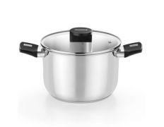 Olla Elite Inox M240222 - 22cm 5L Acero Inoxidable Marca Monix