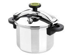 Olla a Presión Monix Classica de Acero Inoxidable - 4L - Ø22cm