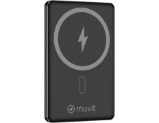 Powerbank Muvit For Change 5000mAh Negra - Wireless 20W
