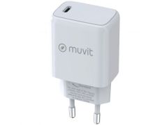 Cargador de Pared Tipo-C MUVIT FOR CHANGE MCACC0014 - Accesorio SmartPhones