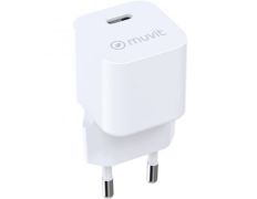 Cargador de Pared Muvit For Change con USB Tipo-C