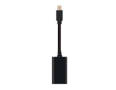 CONVERSOR MINI DISPLAYPORT A HDMI 15 CM NANOCABLE - Negro