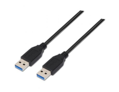 CABLE DE CONEXION USB 3.0 TIPO A/M-A/M 2M NANOCABLE - Negro