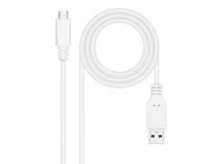 Cable USB Tipo-C Macho Nanocable 10.01.2103-W 3m 480Mbps