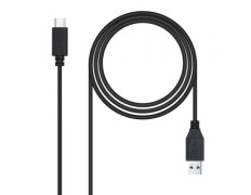Cable USB 3.1 Tipo-C Nanocable 10.01.4002/ USB Tipo-C Macho - USB Macho/ 10Gbps/ 2m