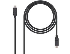 Tipo C Cable USB 3.1 1m Macho a Macho - Nanocable 10.01.4101