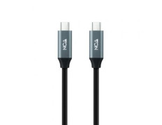 Tipo-C Macho a Tipo-C Macho - Cable USB 3.2 Nanocable | Hasta 100W, 20Gbps, 2m