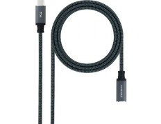 Cable Alargador USB Tipo-C Macho a Hembra 1m - Nanocable 3.2