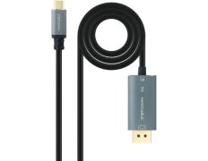 Cable Conversor Nanocable 10.15.5022/ USB Tipo-C Macho - Displayport Macho/ 2m