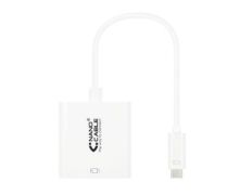 Conversor USB Tipo-C a DVI-D Hembra Nanocable 15cm