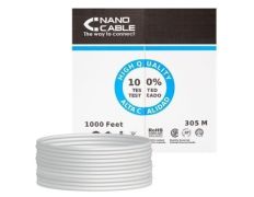 Bobina de Cable RJ45 UTP Cat.5e Nanocable 305m - Alta calidad y rendimiento