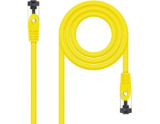 Cable de Red Nanocable Cat8.1 SSTP AWG26 1M Amarillo