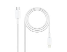CABLE LIGHTNING A USB-C 2M NANOCABLE - Blanco