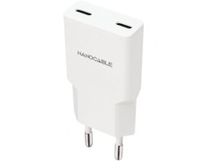 Cargador de Pared Nanocable 10.10.2023/ 2xUSB Tipo-C/ 20W