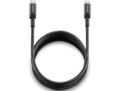 Cable USB 2.0 Tipo-C NGS KNOT/ USB Tipo-C Macho - USB Tipo-C Macho/ Hasta 100W/ 480Mbps/ 3m