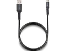 Cable USB 2.0 NGS KNOT-AC 1m - USB Macho a USB Tipo-C Macho 480Mbps