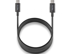 Cable USB-C a USB-C 1M NGS ZYRO 60W-1 Negro