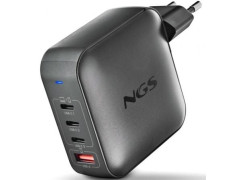 Cargador de Portátil GaN NGS BUD 165W/ 165W/ Automático