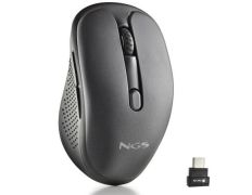 Ratón Inalámbrico NGS Evo Jot - Silencioso - Batería Recargable - 1600 DPI