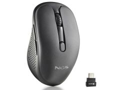 Ratón Inalámbrico NGS Evo Mix - Silencioso - Batería Recargable - 3200 DPI