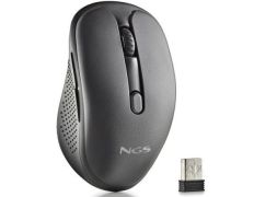 Ratón Inalámbrico NGS Evo Spook - Silencioso, Batería Recargable, 1600 DPI