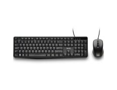 TECLADO Y MOUSE NGS COCOA KIT V2 USB 1000DPI 12 TECLAS MULTIMEDIA DISEÑO RESISTENTE DERRAMES NEGRO
