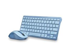 Teclado y Ratón Inalámbricos NGS Fantasy Kit Blue
